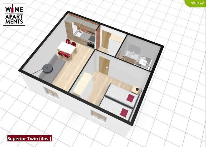 Lejlighedshotel Wine 3*